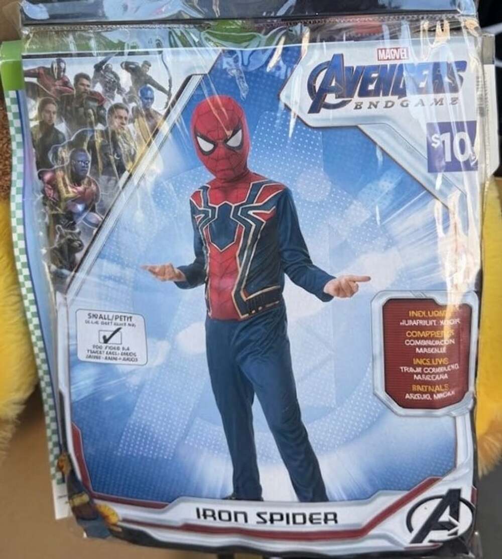 Marvel Avengers Endgame Iron Spider Child Costume Small